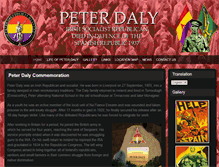 Tablet Screenshot of peterdaly.org